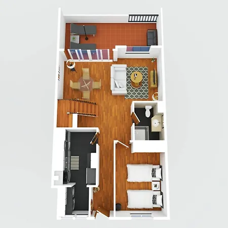 Modern Suburban Haven Апартаменты Канису